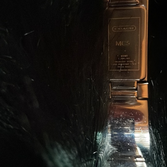 Coach Silver Bangle Style Swiss Made Watch 🔺FIRM🔺 - Picture 7 of 13